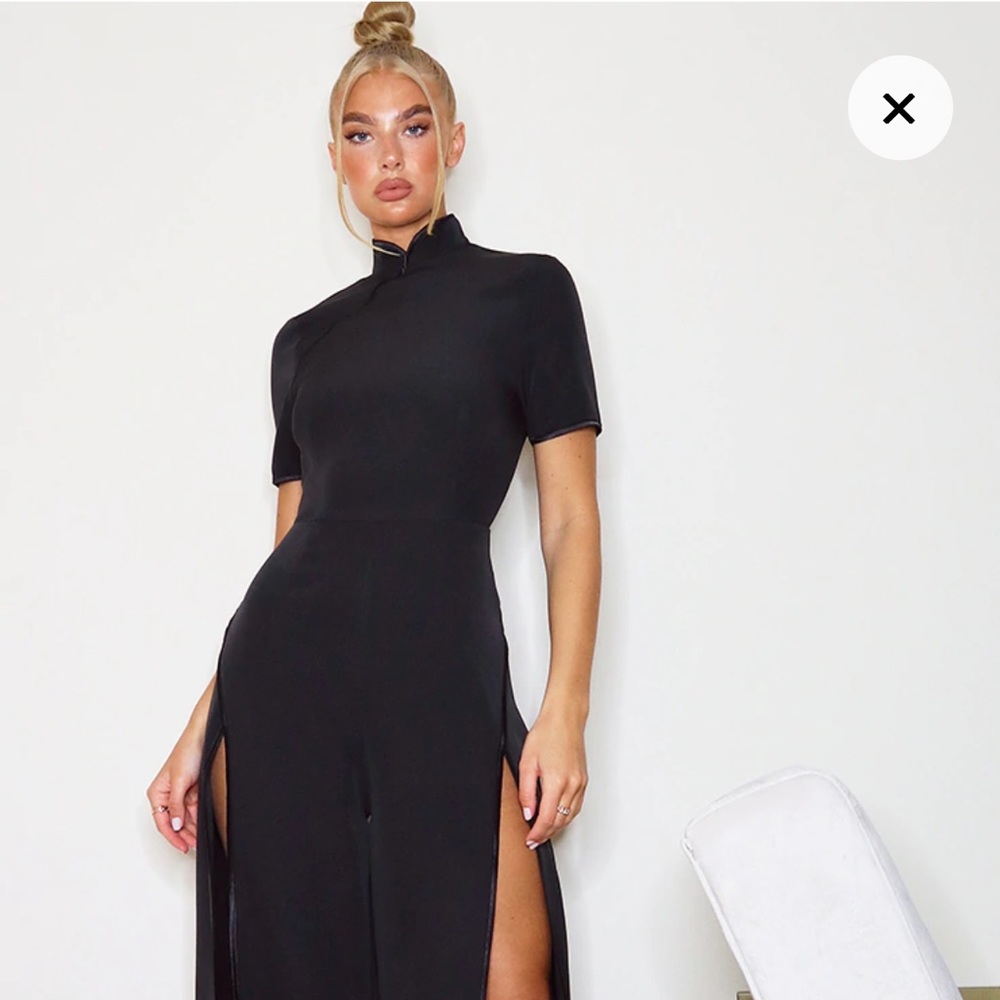 Thigh Slit Jumpsuit